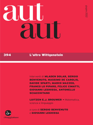 cover image of aut aut 394